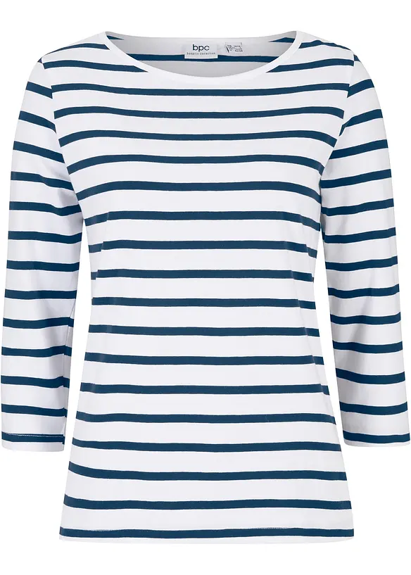 T-shirt manches longues coton, bonprix