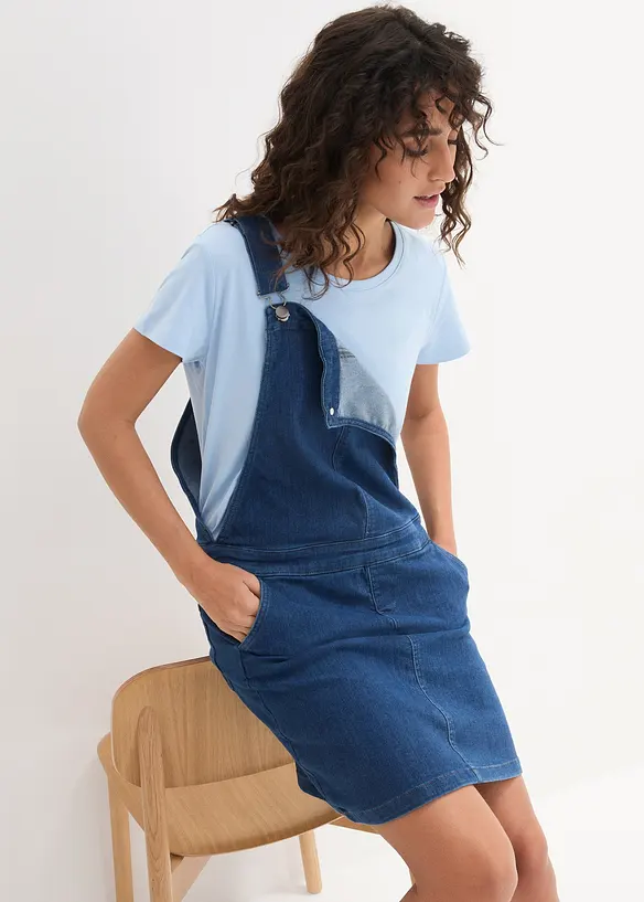 Lot de 5 T-shirts col rond, bonprix