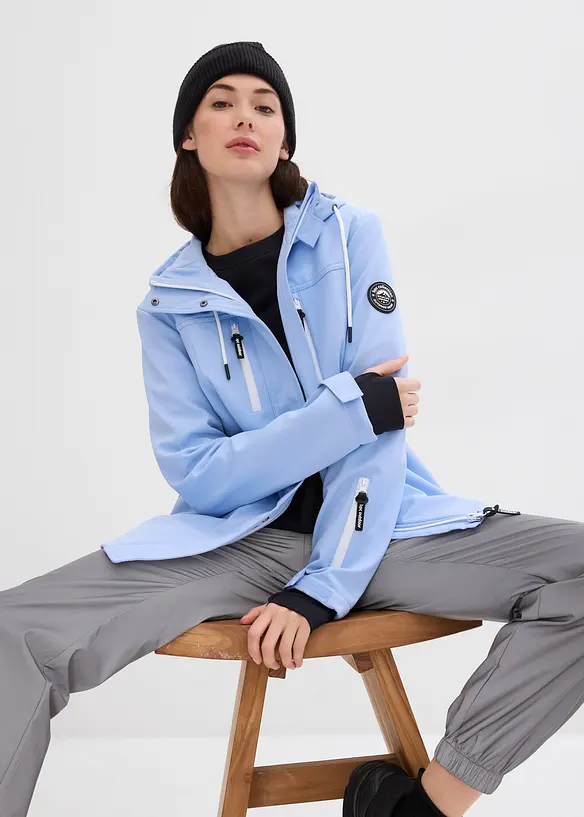 Veste déperlante en softshell, bonprix