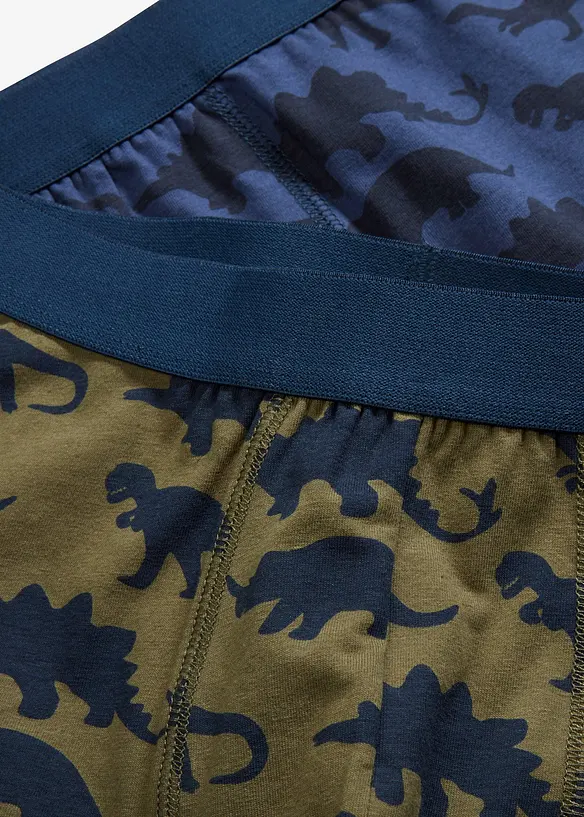 Lot de 5 boxers coton, bonprix