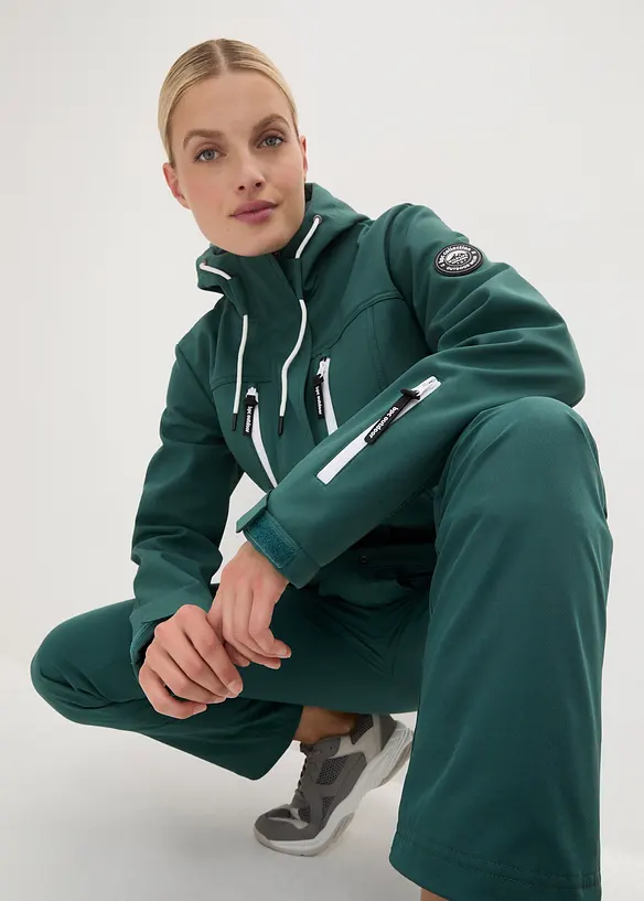 Veste d&eacute;perlante en softshell, bonprix