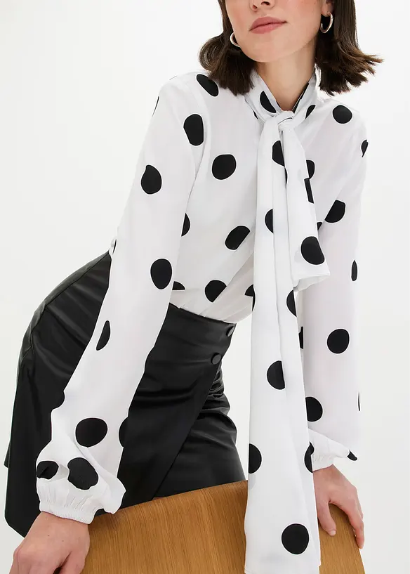 Chemisier à lavallière, bonprix