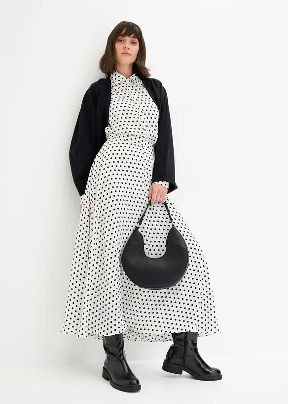 Chemisier fin en satin, bonprix