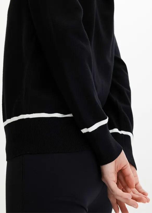 Cardigan à col V, bonprix