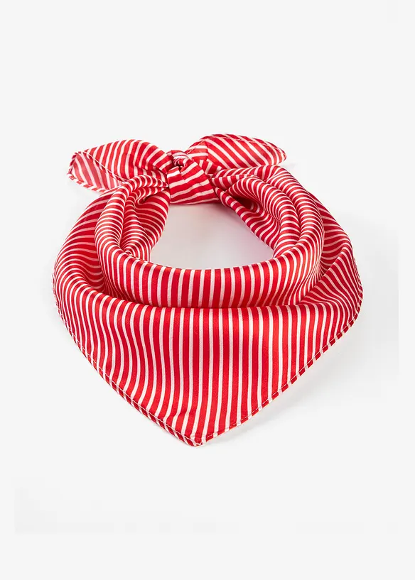 Foulard rayé en velours éponge, bonprix