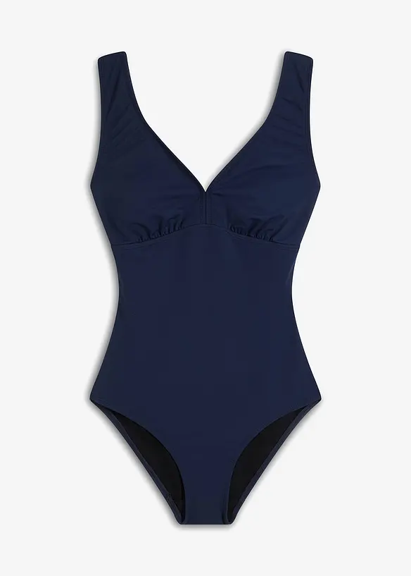 Maillot 1 pièce sculptant à encolure V, maintien fort, bonprix