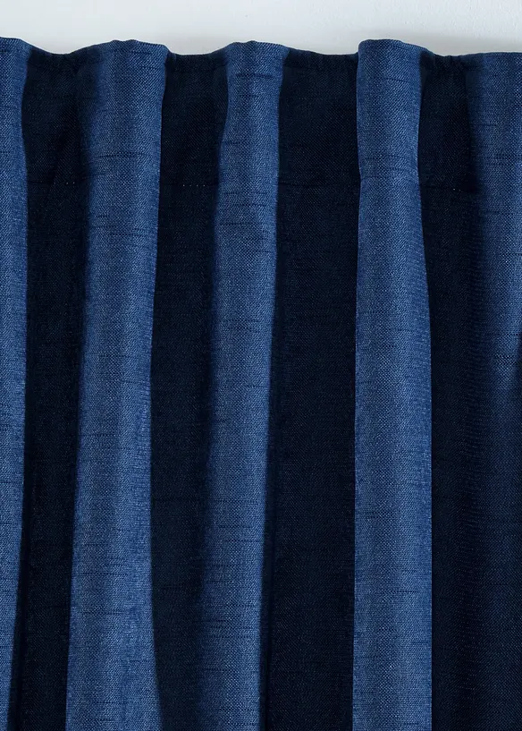 Rideaux occultants texturés (2 pces), bonprix