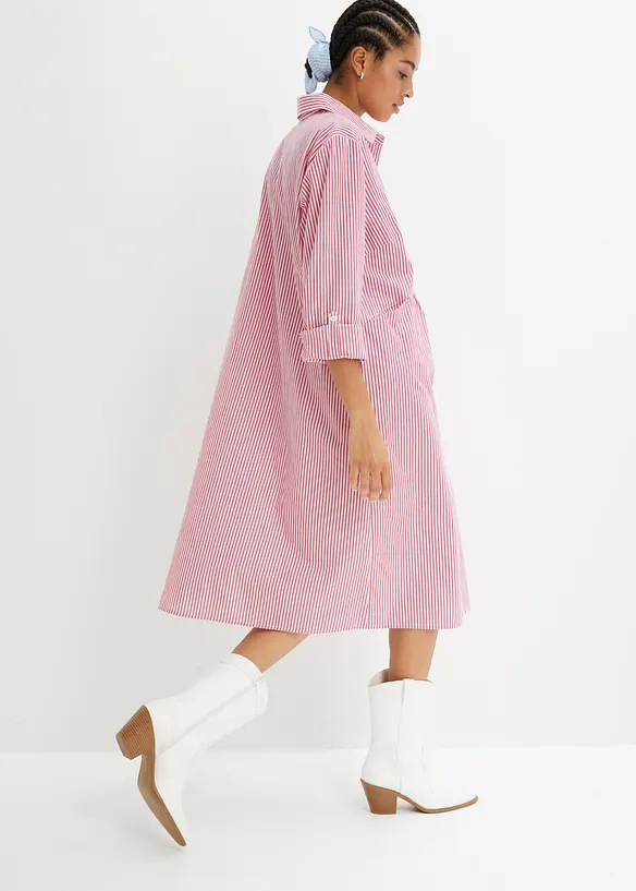 Robe-chemise rayée, bonprix