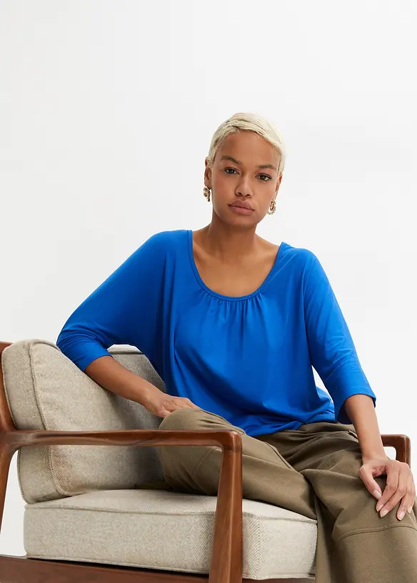 T-shirt oversize en viscose mélangée, bonprix