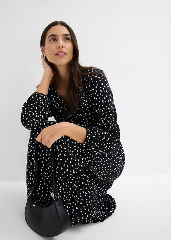 Robe midi en jersey coton, bonprix