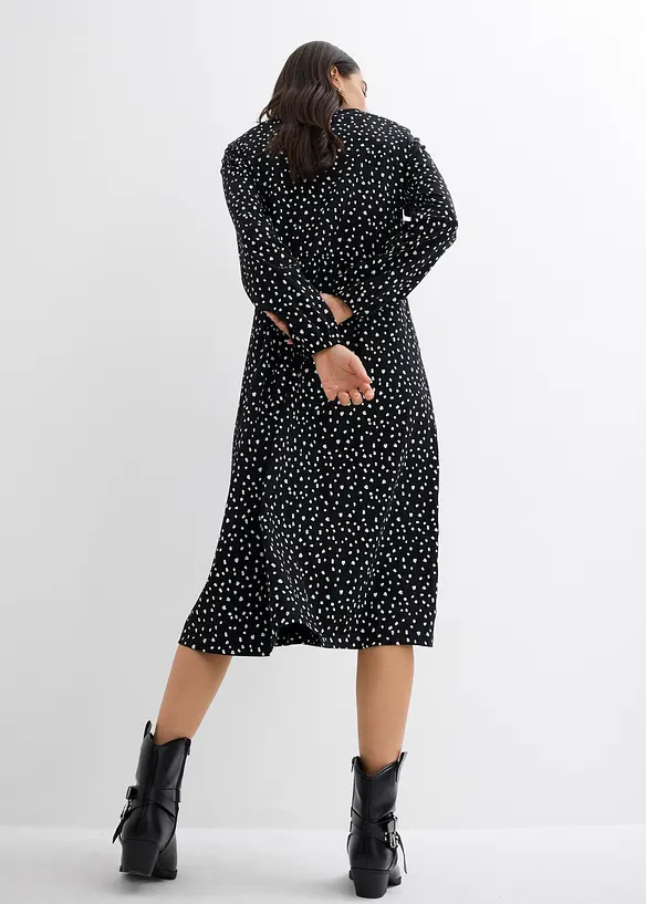 Robe midi en jersey coton, bonprix