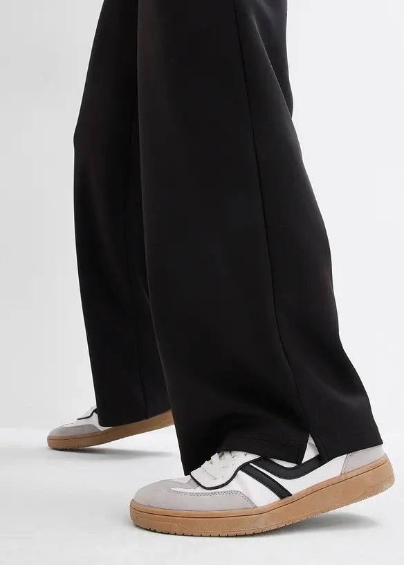 Pantalon en jersey interlock épais, bonprix