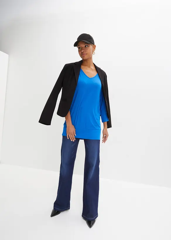 T-shirt oversize en viscose fluide, bonprix