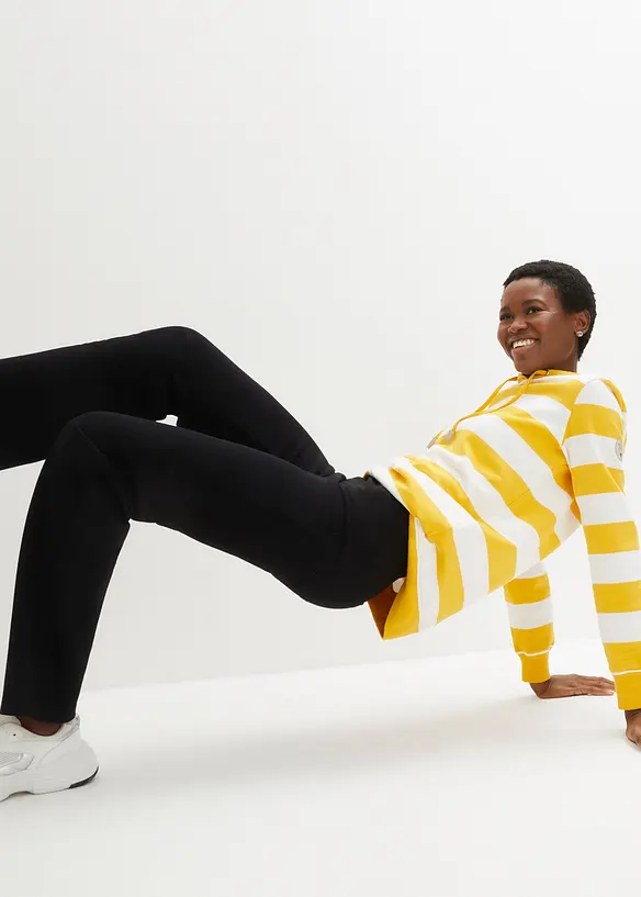 Pantalon en jersey viscose mélangée, bonprix