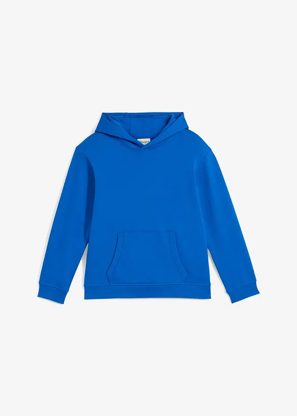 Sweat &agrave; capuche en mati&egrave;re douce, bonprix