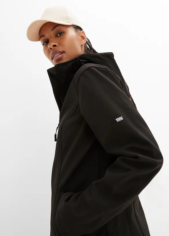 Parka déperlante en softshell, bonprix