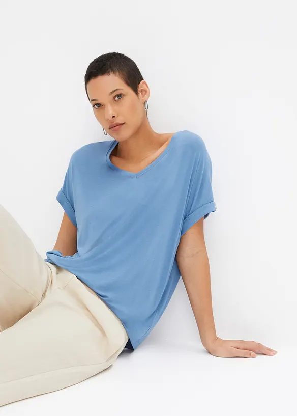 T-shirt en viscose fluide, bonprix