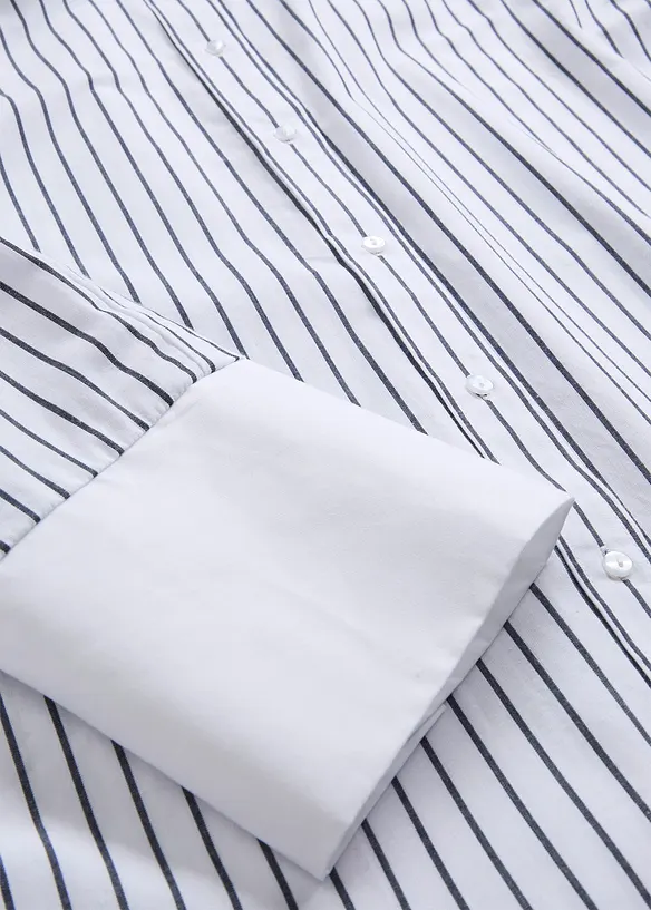 Chemisier oversize 100% coton, bonprix