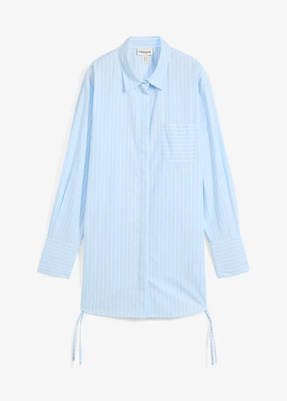 Chemisier oversize 100 % coton, bonprix