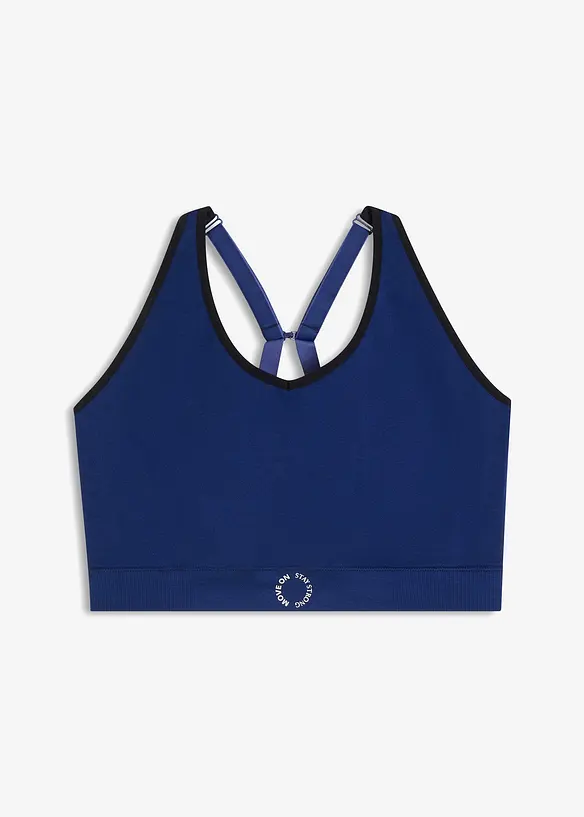 Soutien-gorge de sport sans couture, maintien léger, bonprix