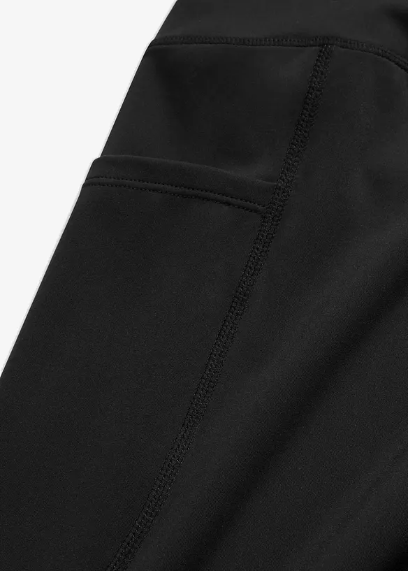 Legging de sport confortable avec poche pour portable, s&eacute;chage rapide, bonprix