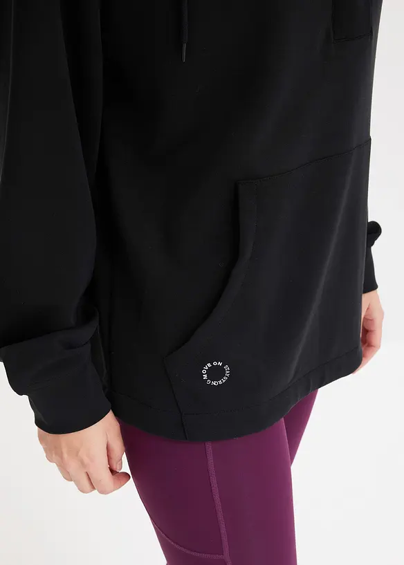 Sweat-shirt à capuche oversize et ultra-doux avec modal, bonprix