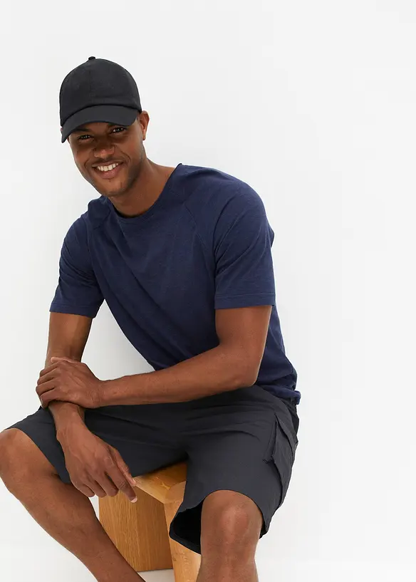 Bermuda cargo ample 100% coton, bonprix