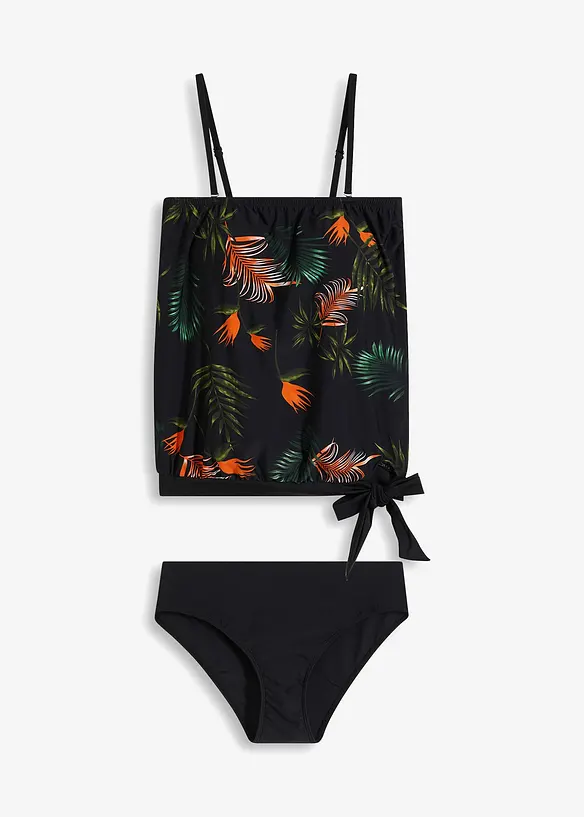 Tankini bandeau multi-positions (ens. 2 pces), bonprix