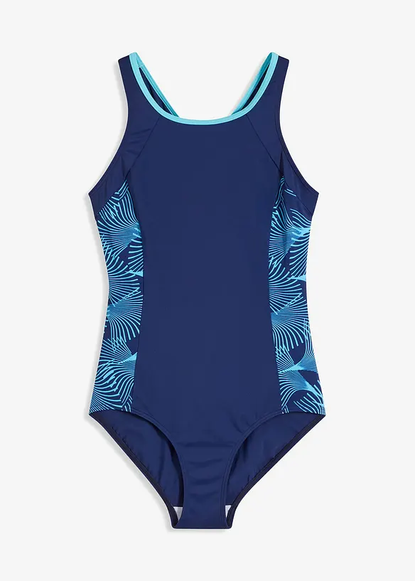 Maillot 1 pièce sportif avec empiècements sur les côtés, bonprix