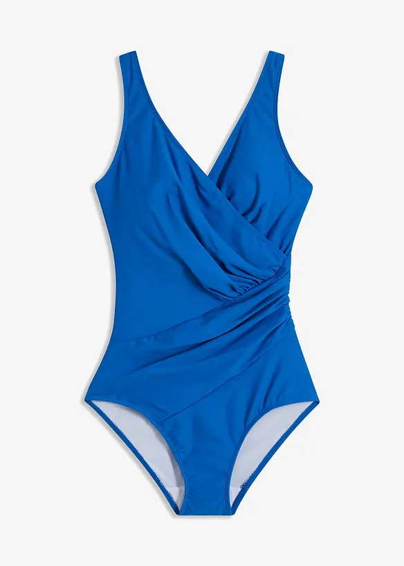 Maillot 1&nbsp;pi&egrave;ce sculptant et crois&eacute;, maintien mod&eacute;r&eacute;, bonprix