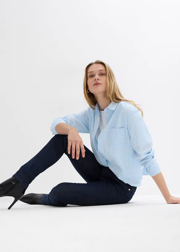 Jean skinny taille mi-haute, bonprix