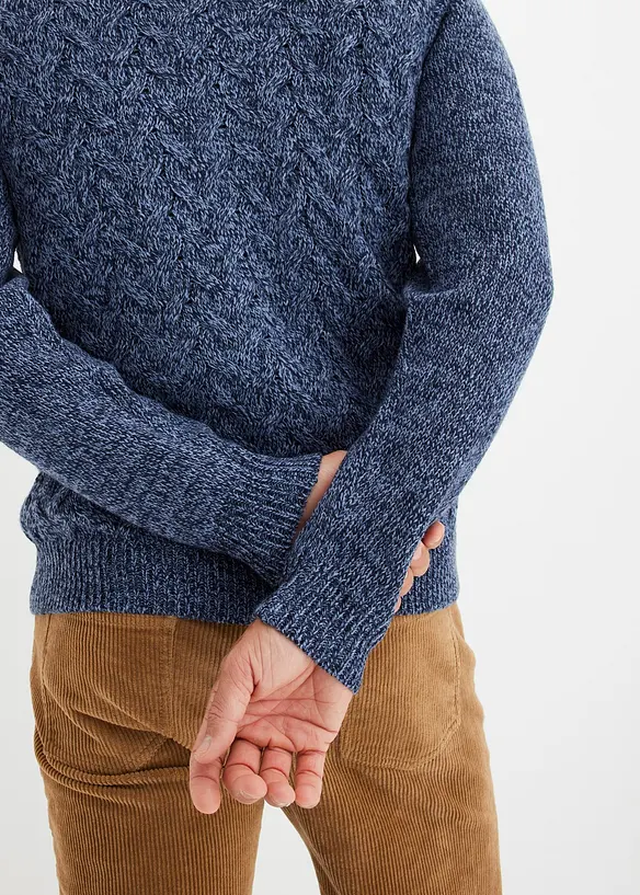 Pull camionneur à torsades, bonprix