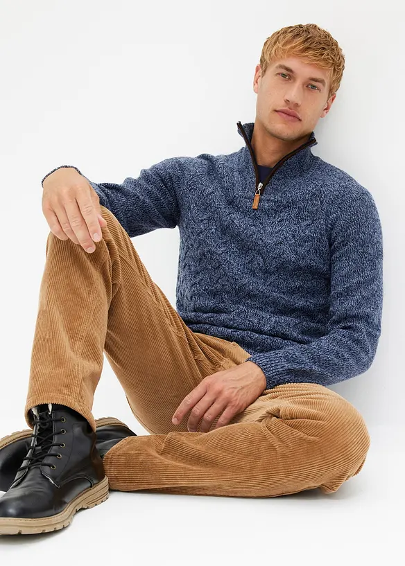 Pull camionneur à torsades, bonprix