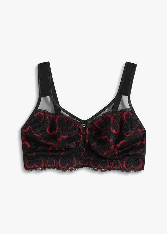 Soutien-gorge grand maintien sans armatures, bretelles rembourrées, bonprix