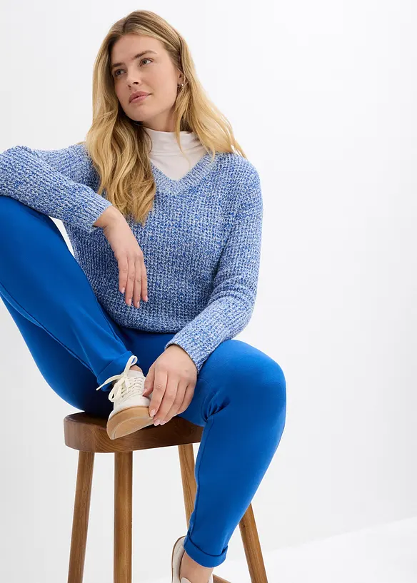 Pantalon jogger en viscose mélangée, bonprix