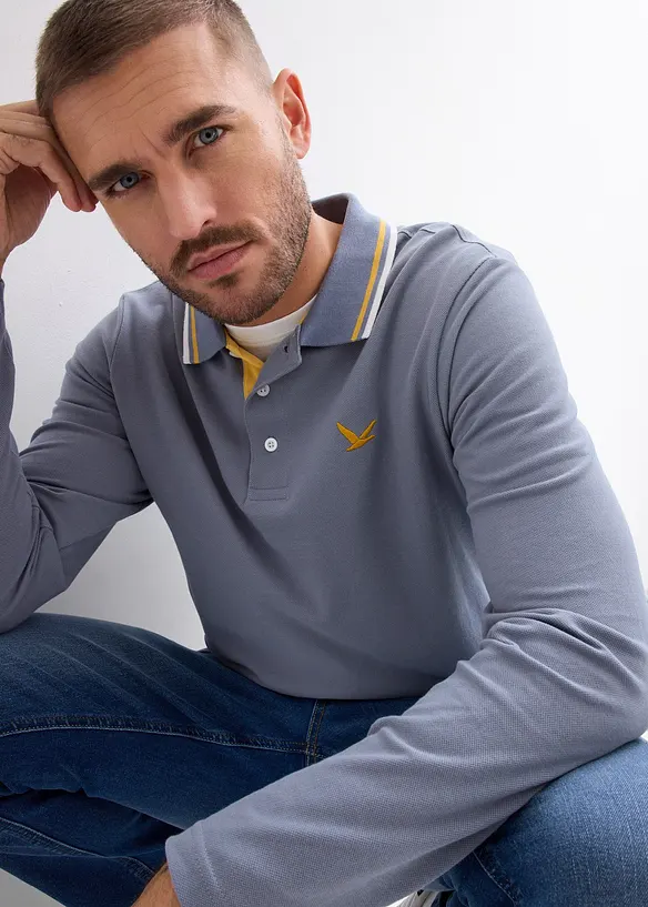 Lot de 2 polos 100% coton, bonprix