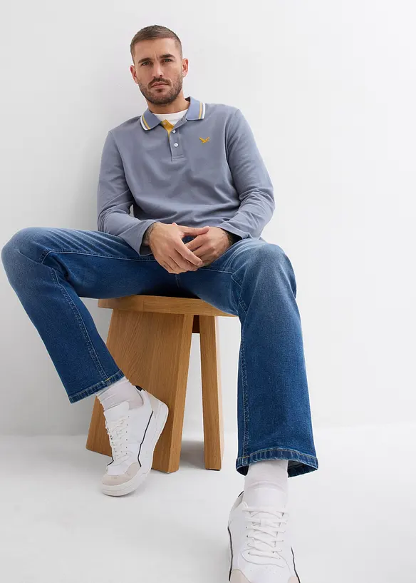 Lot de 2 polos 100% coton, bonprix