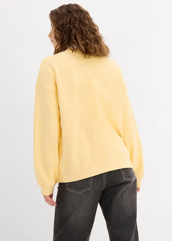 Sweat-shirt oversize 100% coton, bonprix