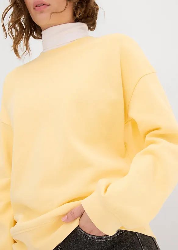 Sweat-shirt oversize 100% coton, bonprix