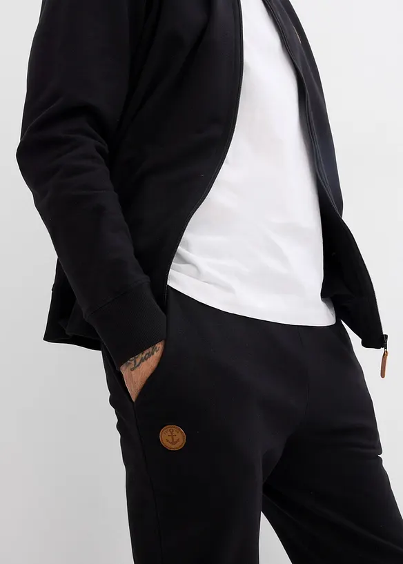 Survêtement 100% coton (ens. 2 pces), bonprix