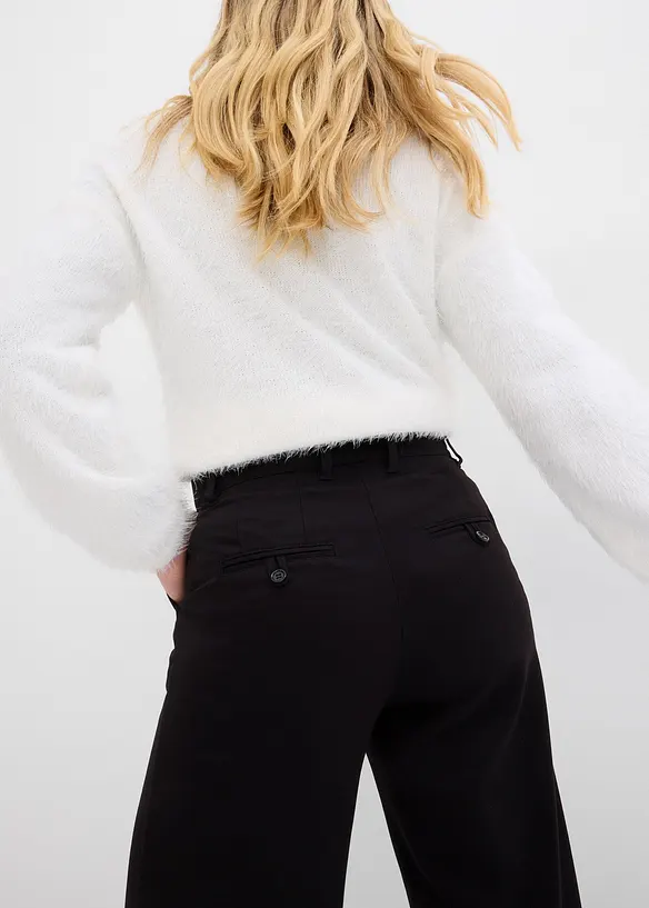 Pantalon large à pinces, bonprix