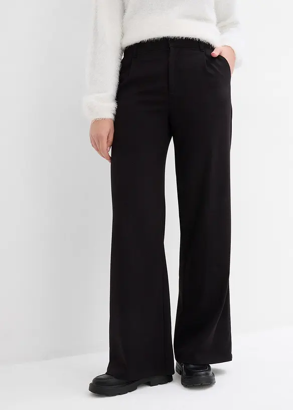 Pantalon large à pinces, bonprix