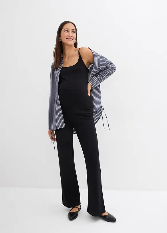 Lot de 2 tops d’allaitement en coton, bonprix