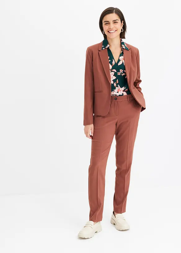 Chemisier imprim&eacute; en viscose fluide, bonprix