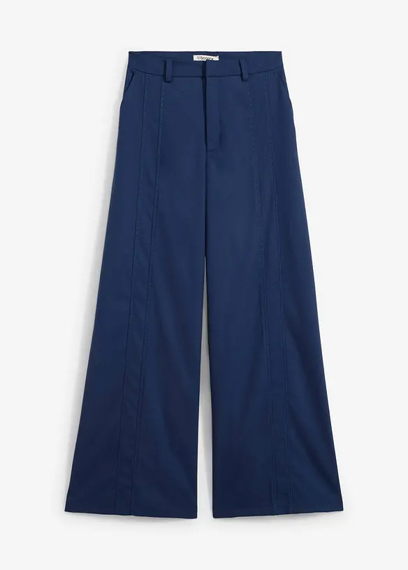 Pantalon ample à taille haute, bonprix