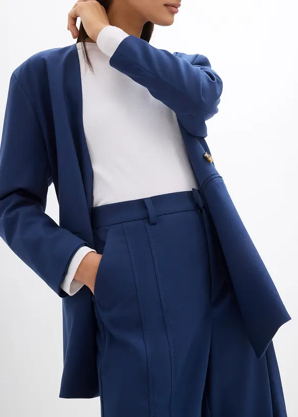 Pantalon ample à taille haute, bonprix