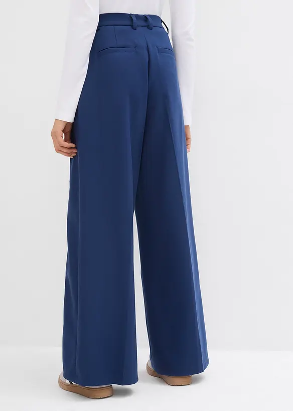 Pantalon ample à taille haute, bonprix