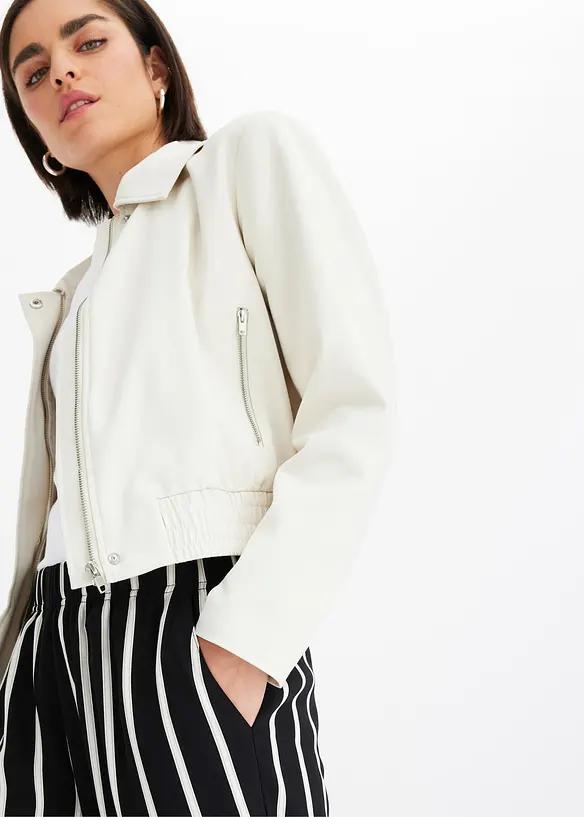 Pantalon taille élastiquée, bonprix