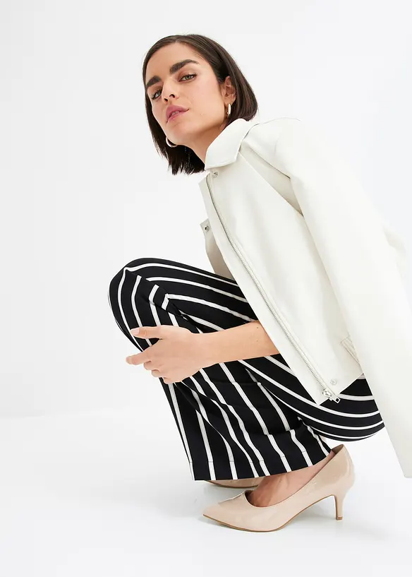 Pantalon taille élastiquée, bonprix