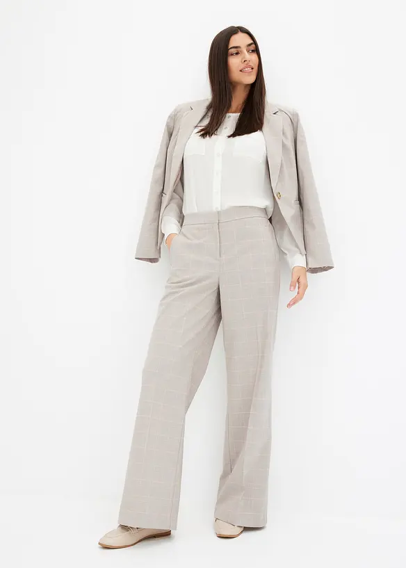 Blazer &agrave; carreaux &eacute;cossais, bonprix